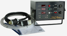 Rotary hot stamping temperature control unit